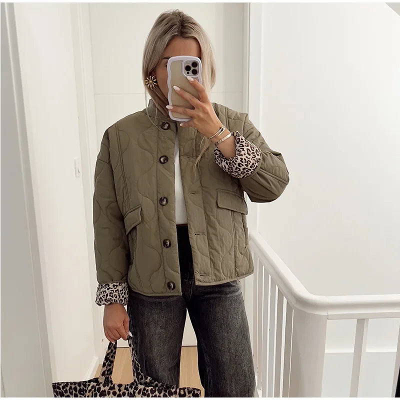 Veste Matelassée | Chic & Confortable | Style Décontracté et Élégant