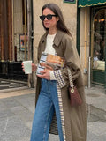 Trench Doublé à Carreaux | Esprit Parisien | Intemporel & Chic Décontracté