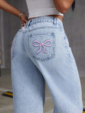 Jean Taille Haute Jambe Large | Tendance | Confortable & Flatteur