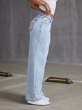 Jean Taille Haute Jambe Large | Tendance | Confortable & Flatteur
