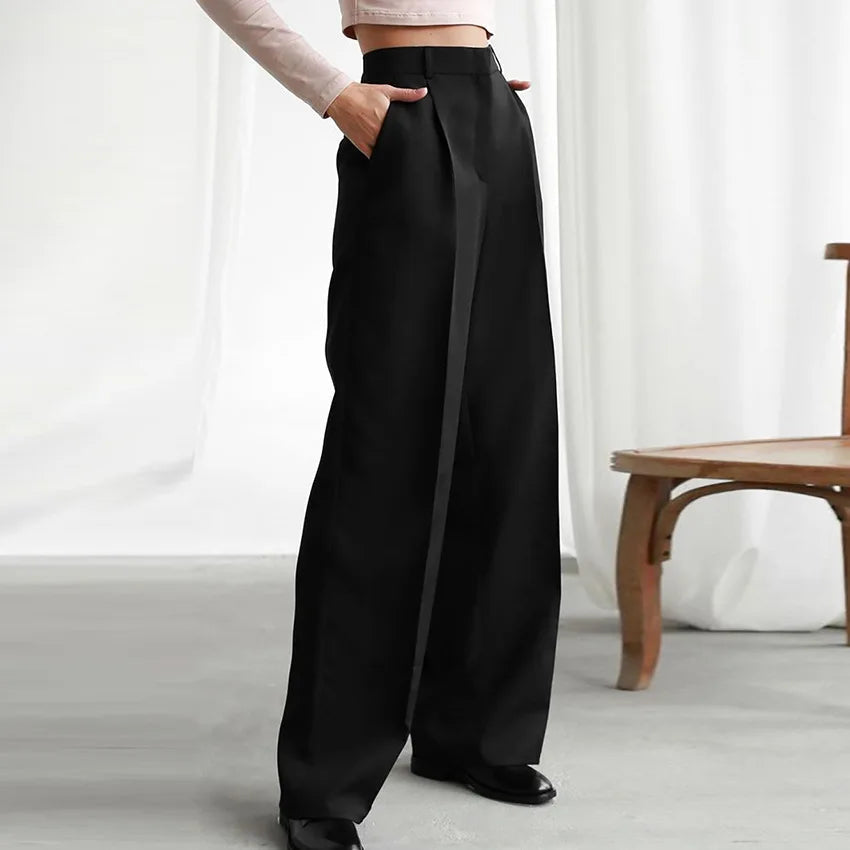 Pantalon Tailleur Large | Élégant & Polyvalent | Coupe Parfaite