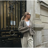 Gilet en Maille Côtelée | Taupe | Doux et Élégant