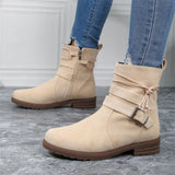 Bottines en Daim Synthétique | Élégantes & Confortables | Idéales pour le Quotidien
