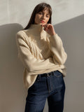 Pull en Maille Zippé | Chaleur Texturée | Confort Quotidien avec Détails Subtils