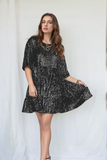 Robe Babydoll à Paillettes | Légère & Scintillante | Look de Fête Irrésistible
