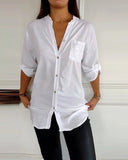 Chemise Poche à Paillettes | Légère | Style Chic au Quotidien