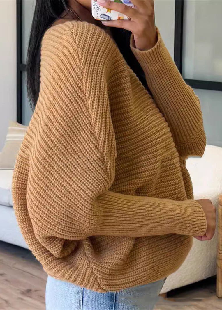Pull Tricoté Oversize | Confort & Élégance | Style Décontracté