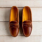 Mocassins Classiques en Cuir | Élégants & Confortables | Parfaits pour le Quotidien Chic et les Sorties Décontractées