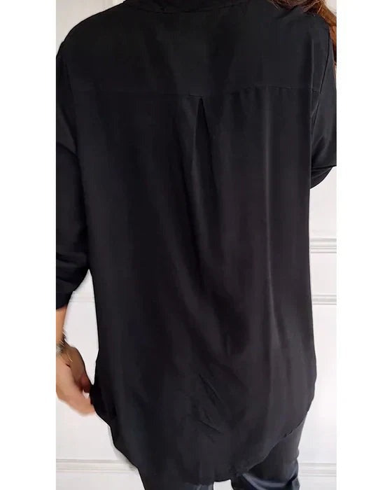 Chemise Poche à Paillettes | Légère | Style Chic au Quotidien