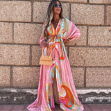 Robe Maxi Bohème | Vibrante & Fluide | Parfaite pour les Vacances d’Été