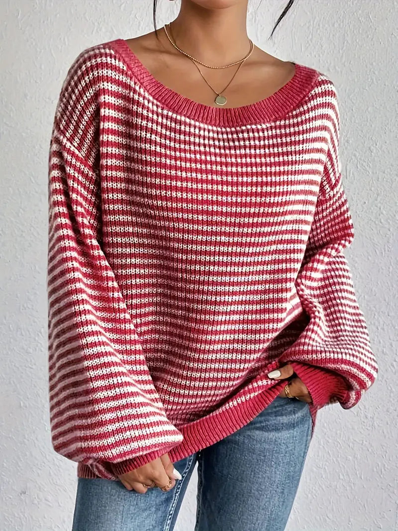 Pull Oversize en Maille | Confortable | Stylé & Doux