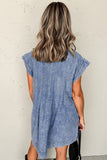 Robe Tunique en Jean | Bleu Beau | Légère et Décontractée