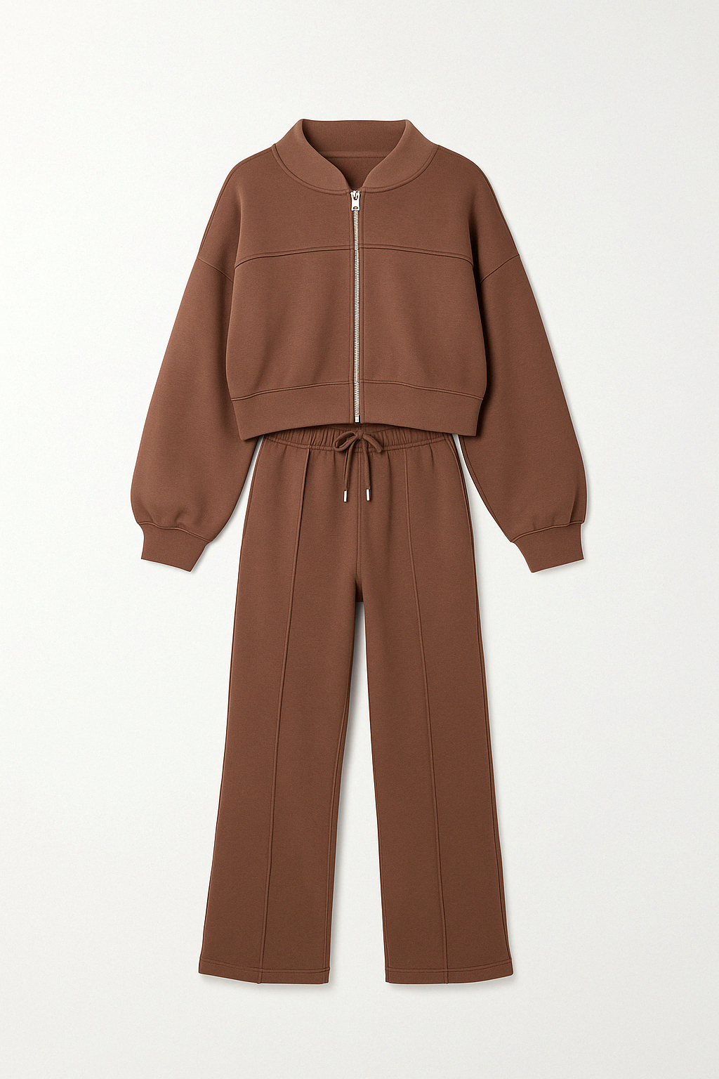 Ensemble Décontracté Zippé Oversize | Confort Streetwear | Relax & Tendance