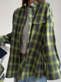 Chemise Oversize à Carreaux | Décontractée et Tendance | Parfaite pour Superposer