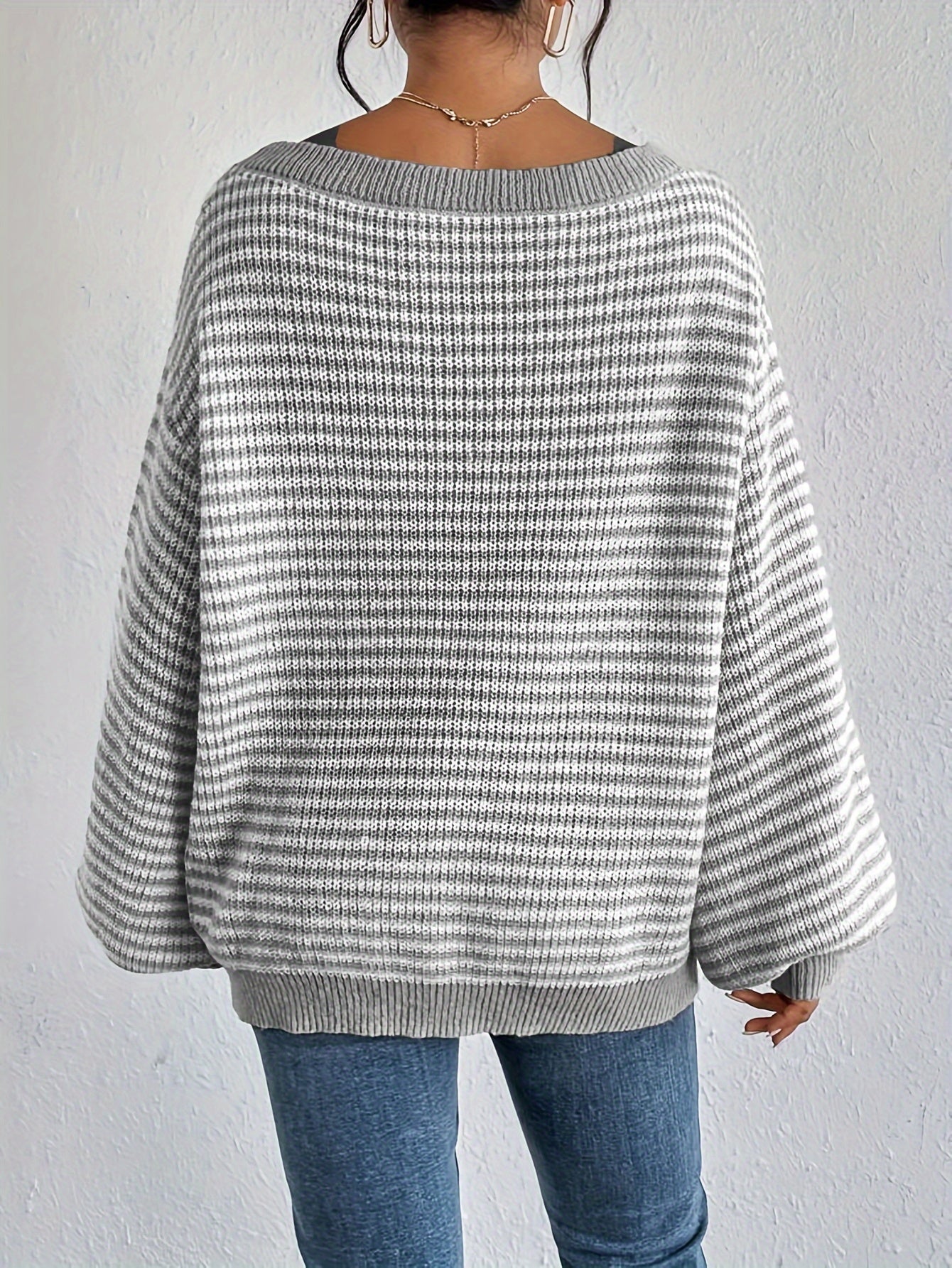 Pull Oversize en Maille | Confortable | Stylé & Doux