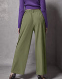 Pantalon Tailleur à Jambes Larges | Moderne | Élégance Décontractée
