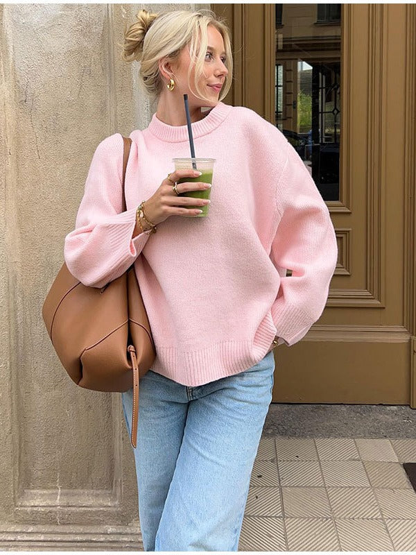 Pull Oversize en Maille | Doux & Élégant | Confort Intemporel