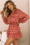 Robe Chemise Imprimée Bohème | Vibrante & Chic | Look Audacieux et Tendance