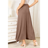 Jupe Longue Taille Haute | Ceinture Ajustable | Élégante et Fluide