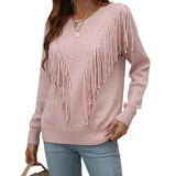 Pull en Maille à Franges | Bohème | Chic & Confortable