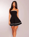 Robe Mini Sans Bretelles | Chic | Élégante & Joueuse