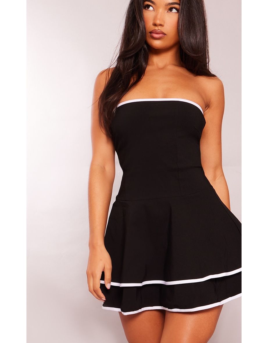 Robe Mini Sans Bretelles | Chic | Élégante & Joueuse