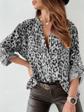 Blouse Imprimé Léopard | Audacieuse & Chic | Style Intemporel
