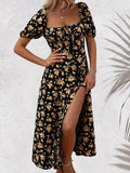 Robe Midi à Épaules Dénudées | Élégante | Parfaite pour l'Été