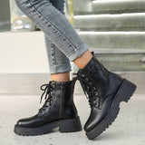 Bottes de Combat Chunky | Audacieuses & Tendance | Style Toutes Saisons