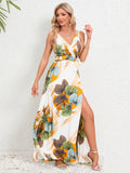 Robe Longue Portefeuille Fleurie | Look Estival | Élégante & Légère