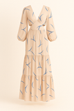 Robe Longue Bohème Découpée | Confort Fluide | Élégance de Plage