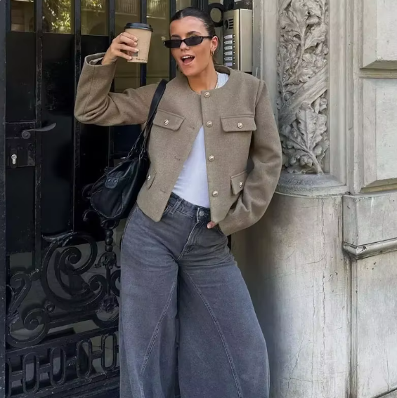 Veste en Tweed Élégante | Chic & Intemporelle | Look Sophistiqué
