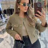 Veste en Tweed Élégante | Chic & Intemporelle | Look Sophistiqué