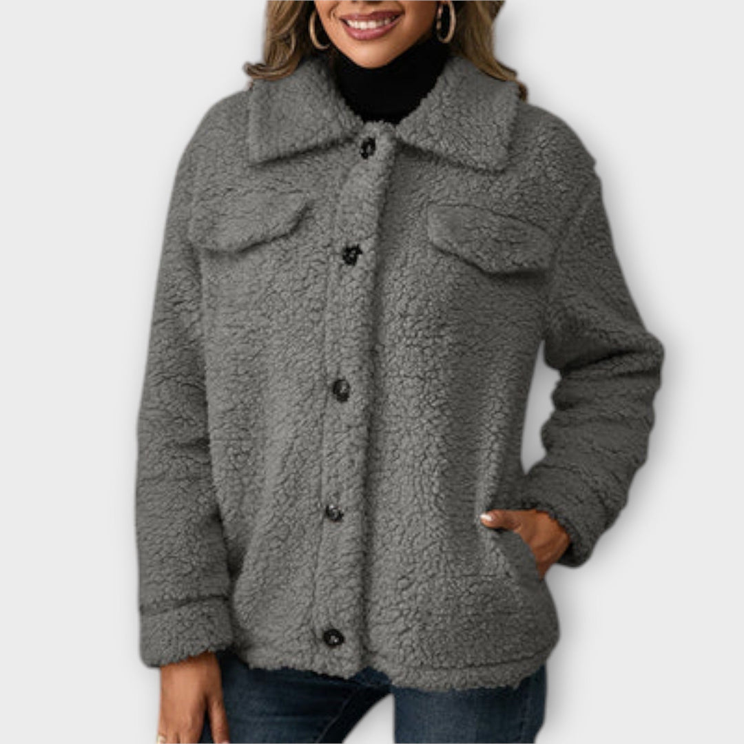 Veste Teddy Sherpa | Douce & Stylée | Indispensable pour l'Hiver