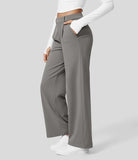 Pantalon Large Taille Haute | Classique | Sophistiqué et Polyvalent