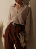 Pull Polo en Maille | Élégant | Doux & Intemporel
