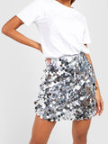 Jupe Mini à Sequins | Glamour et Brillante | Parfaite pour les Soirées et Événements