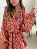 Robe Chemise Imprimée Bohème | Vibrante & Chic | Look Audacieux et Tendance