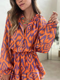 Robe Chemise Imprimée Bohème | Vibrante & Chic | Look Audacieux et Tendance
