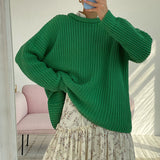 Pull Oversize Maille Épaisse | Confortable & Tendance | Parfait pour Superposer avec Style