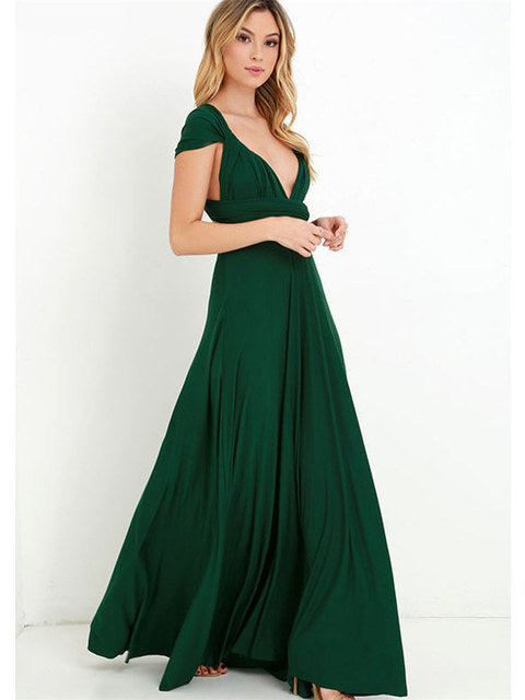 Robe Maxi Asymétrique Élégante | Tissu Fluide | Parfaite pour les Occasions Spéciales