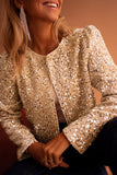 Veste Courte à Sequins | Glamour | Brillante & Chic