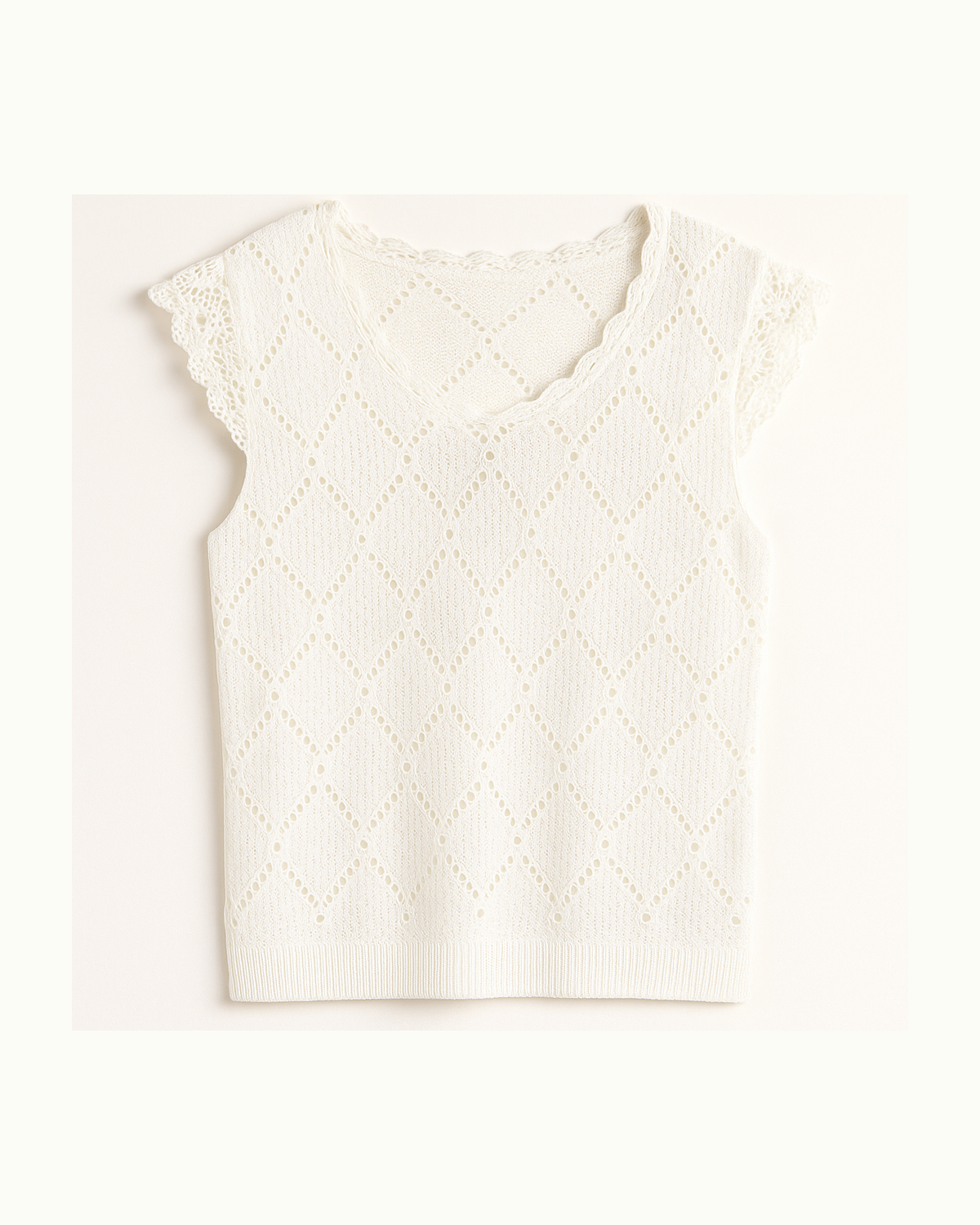 Top avec Dentelle | Élégant | Léger & Féminin