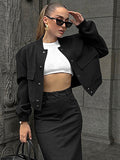 Veste Bomber en Laine | Chic & Chaude | Style Urbain Décontracté