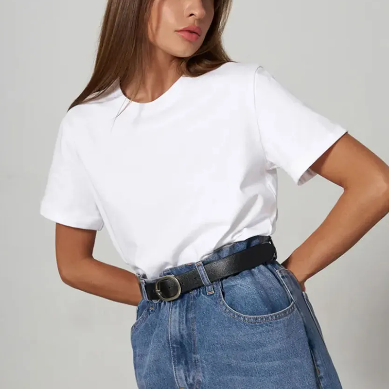 T-shirt Basique en Coton | Essentiel | Doux et Polyvalent