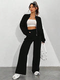 Ensemble 3 Pièces Décontracté | Tendance & Confortable | Sporty Chic