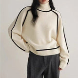 Pull Col Roulé Oversize | Confort & Élégance | Maille Chic
