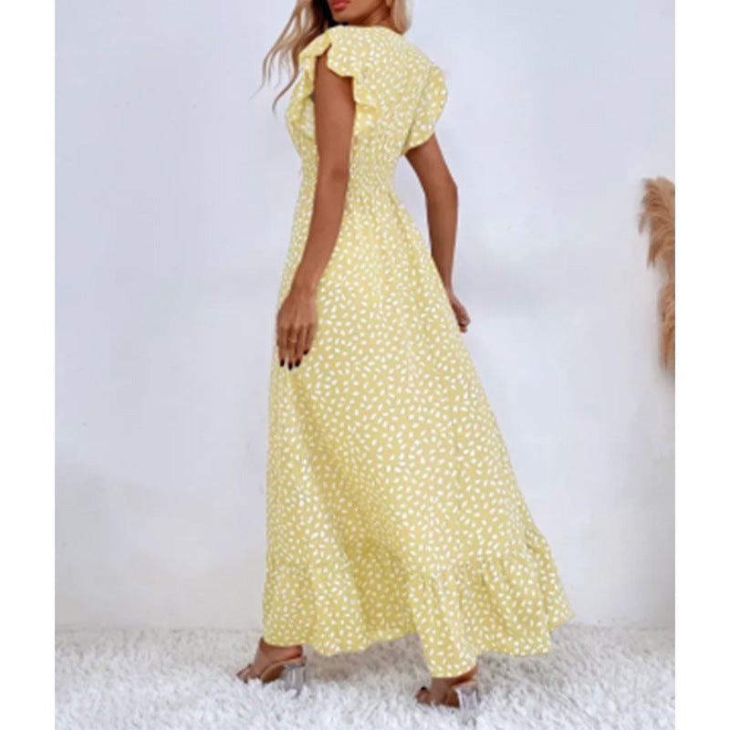 Robe Longue à Volants | Légère & Féminine | Élégance d'Été
