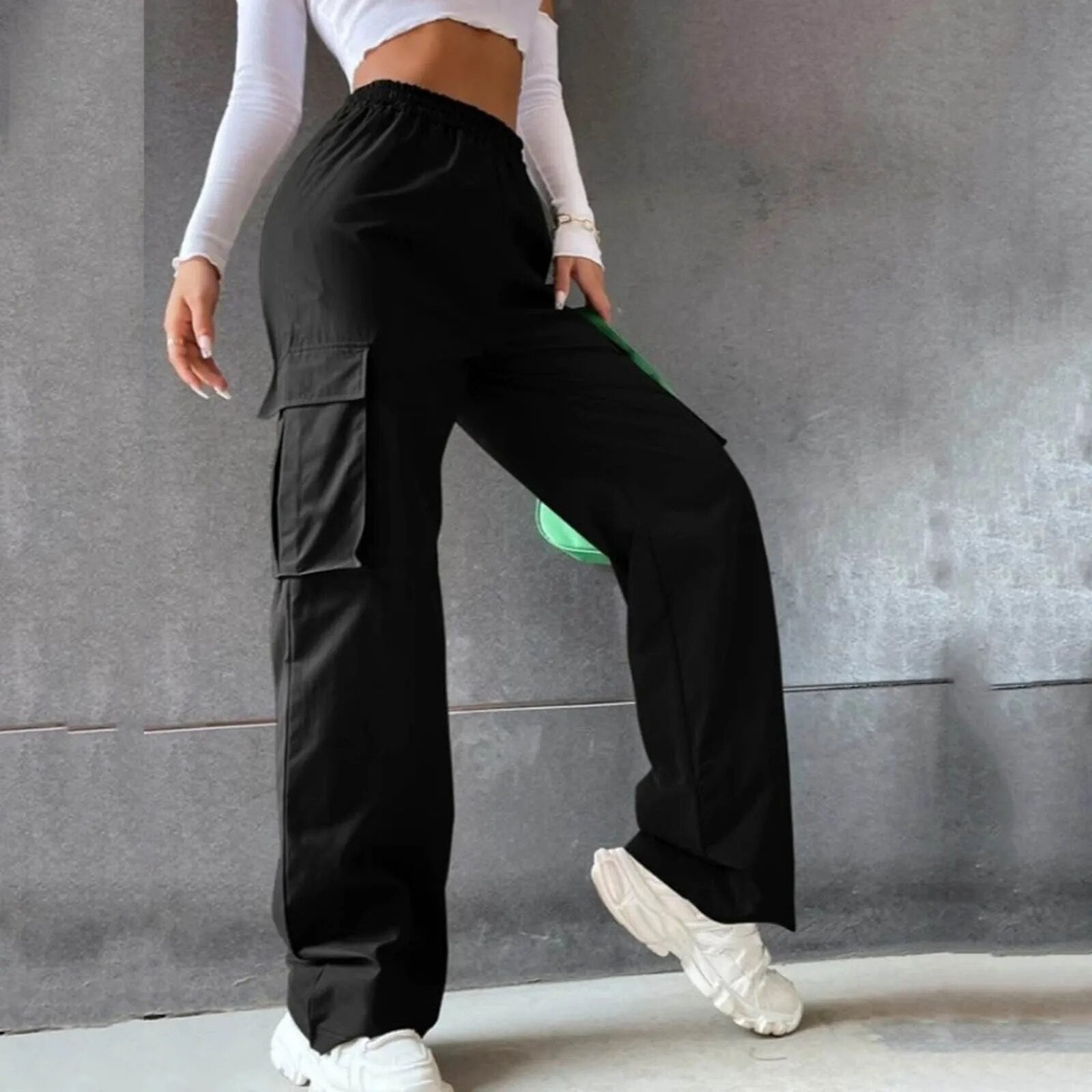 Pantalon Cargo Large | Tendance & Fonctionnel | Must-Have Streetwear